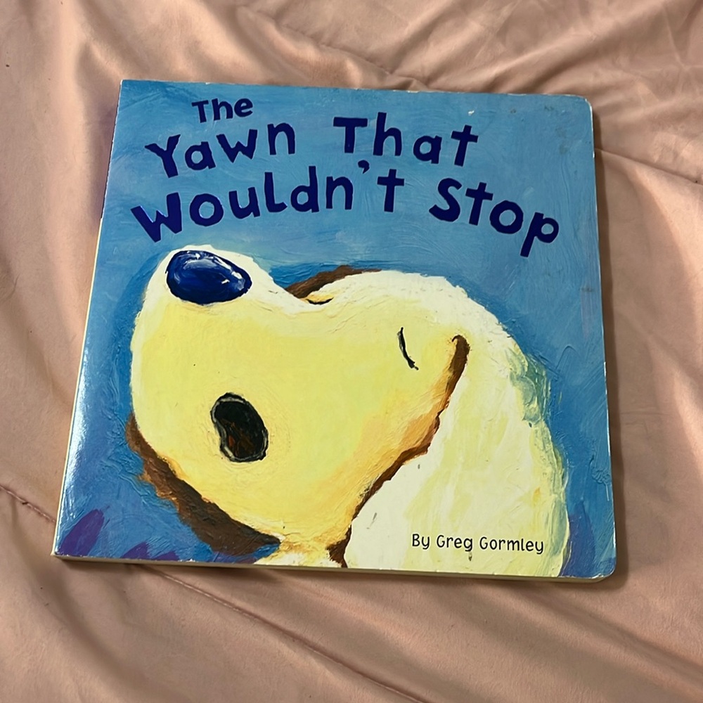 The yawn that won’t stop children’s book - bundle for discount
